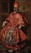 El Greco Portrait of a Cardinal Spain oil painting reproduction